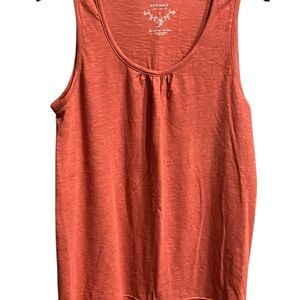 Sonoma Orange Sleeveless Relaxed Tank Top